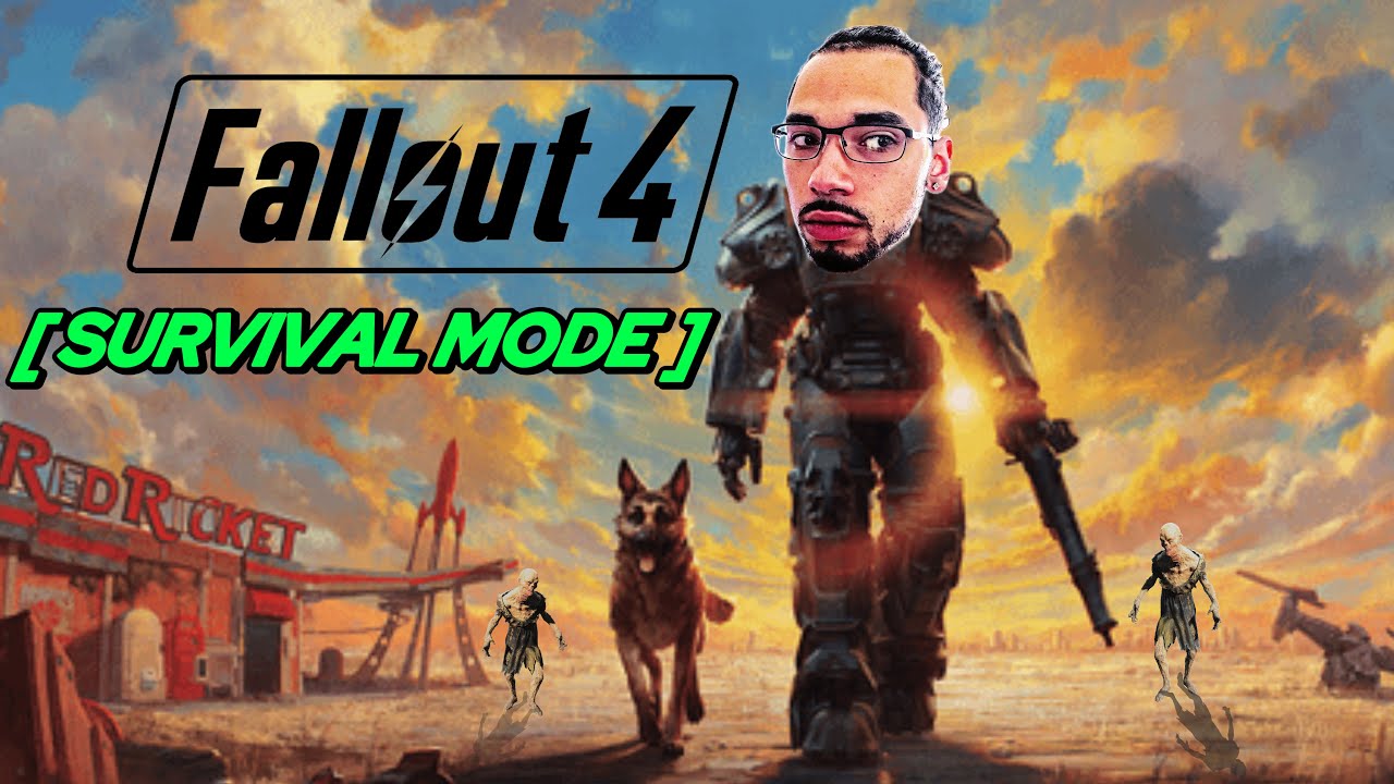 Fallout 4 Survival Mode - Minutemen Questline! Exploring the Commonwealth! Day 3