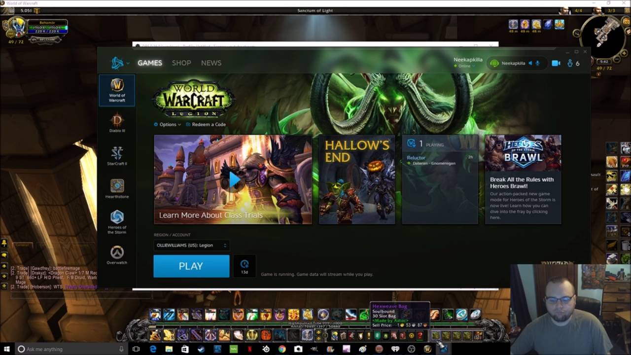 Legion New Blizzard Voice Chat How To Use It Youtube