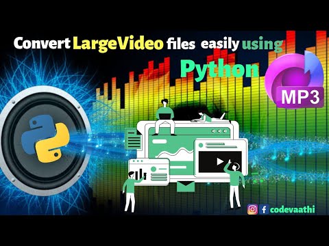 Python Video to Audio Converter | Random #10