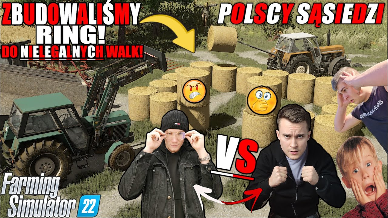 SĄSIAD TO GNIDA!🤬ROBIMY RING?!😱KONFLIKT SKOŃCZY SIĘ BITWĄ?!┃POLSCY SĄSIEDZI ┃18 w/ Koliz & HeRoS