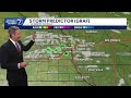 Storms develop this evening near Omaha