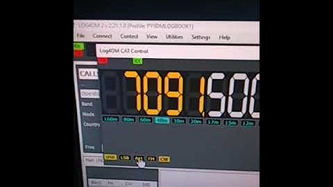 uSDX v2 + Log4OM 2 Cat Control