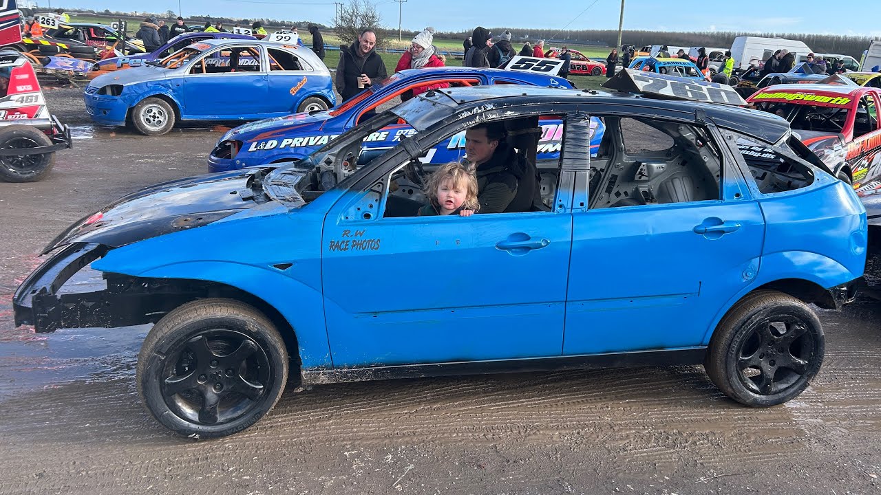 In Car Cam/On Board With 760 Joey Reynolds Rookie Bangers Skegness Raceway 01/03/26. 