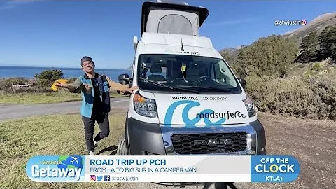 Big Sur Road Trip in a Camper Van | KTLA | Justin ...