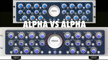 Alpha hardware compressor vs Alpha plugin