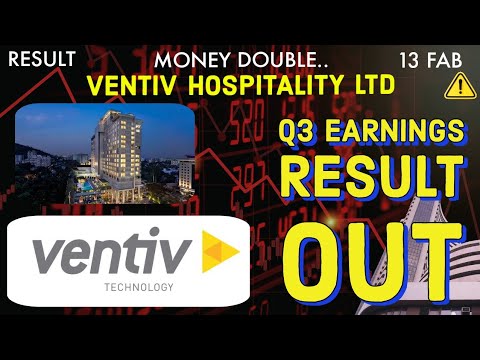 VENTIV HOSPITALITY Q3 RESULT OUT NOW share result share market  analysis #zeebusiness #anilsinghvi