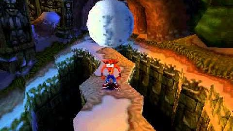 Crash Bandicoot 2 - PS1 - Walkthrough Part 10 Crash Dash