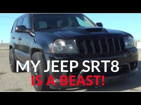 My Blacked Out Jeep SRT8 with Ram Air