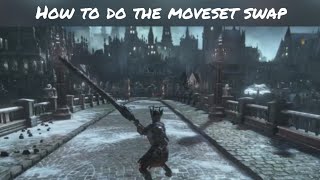 How to do the moveset swap | Dark souls 3