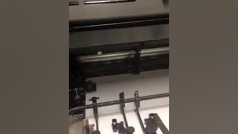 Working Video of Hamada 452 A Offset Printing Machine - 15 x 20 Inch