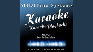 Video thumbnail of "MIDIFine Systems - Wine into Water (Originally Performed By T. Graham Brown) (Karaoke Version)"