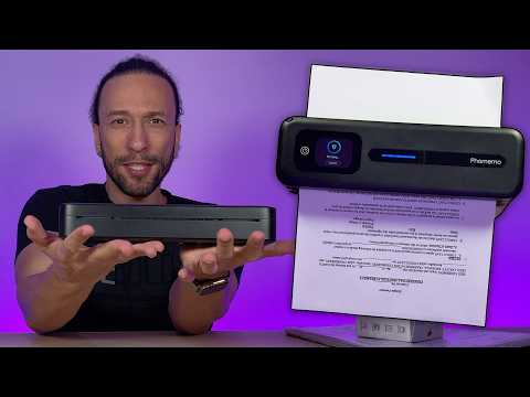 Phomemo M832D Portable Thermal Printer with Touchscreen
