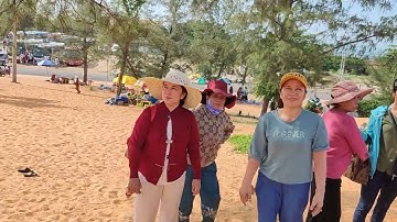 Bãi cát vàng ở Bình Thuận