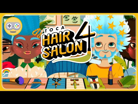 Toca Hair Salon 4 | Тока Хаир Салон 4 от Toca Boca - Лучшая игра парикмахерская