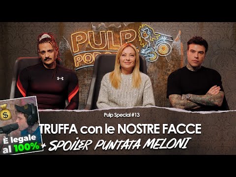 TRUFFA con le NOSTRE FACCE + Dietro le Quinte Ep. Meloni | Pulp Special #13￼