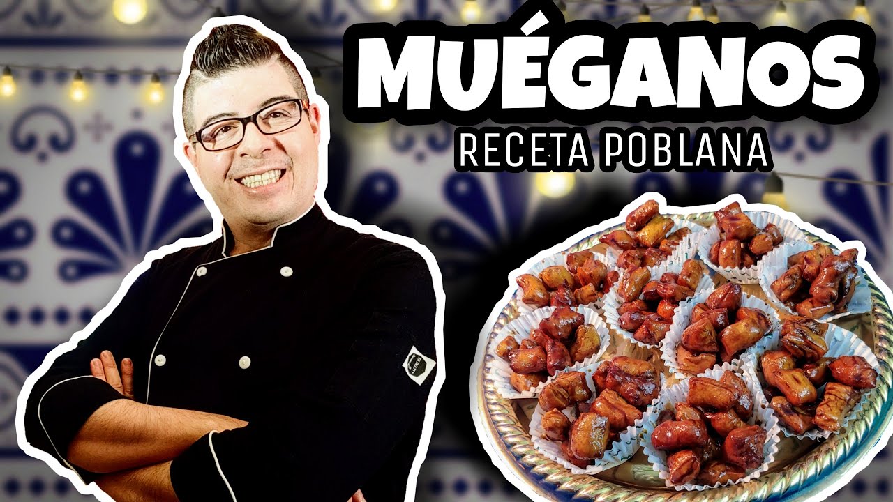 CÓMO HACER MUÉGANOS | RECETA POBLANA SÚPER FÁCIL