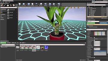 Indoor Pot Plant in Unreal 4