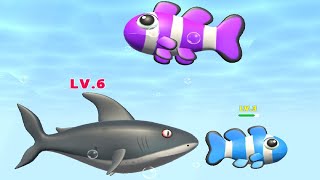 Fishdom small fish vs big fish, how to become the biggest fish in the ocean 🦈🐟 screenshot 4