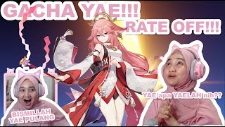 GACHA YAE MIKO WKWKWK DOAIN // Genshin Impact Indonesia