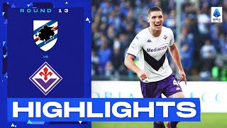 Sampdoria-Fiorentina 0-2 | La Viola make it back-to-back wins: Goals & Highlights | Serie A 2022/23