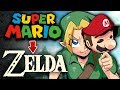 Super Mario Easter Eggs in The Legend of Zelda!