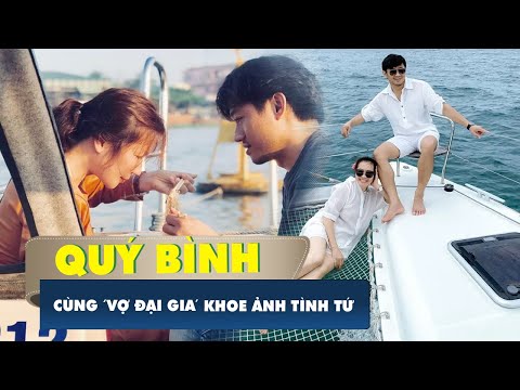 Video Vợ đại gia khoe khoảnh khắc tình tứ bên Quý Bình cùng... - youtube