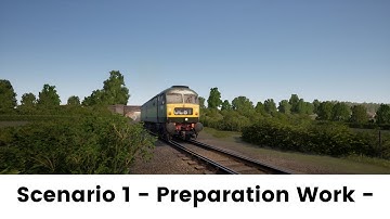 TSW 2 - PlayStation 4 - West Somerset Railway - Scenario 1 - Preparation Work -