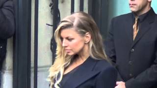 FERGIE Black Eyed Peas @ Paris Fashion Week 27 january 2016 show Jean Paul Gaultier FERGIE Black Eyed Peas @ Paris Fashion Week 27 january 2016 show Jean Paul Gaultier