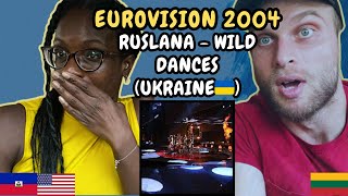 REACTION TO Ruslana - Wild Dances (Ukraine 🇺🇦 Eurovision 2004) | FIRST TIME HEARING