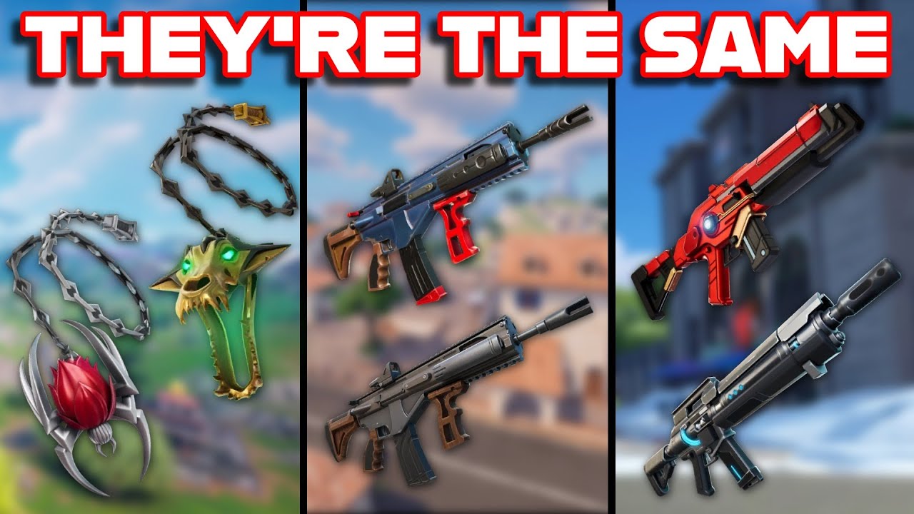 Revisiting The Biggest COPYCAT WEAPONS in Fortnite HISTORY...