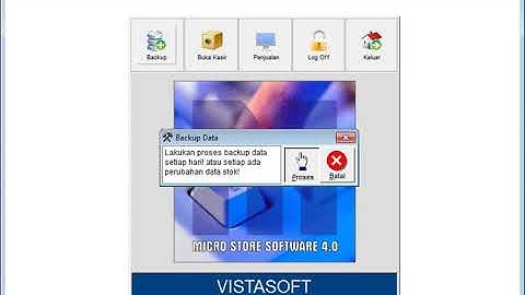 BUKA KASIR Micro Store Software Versi 4.0