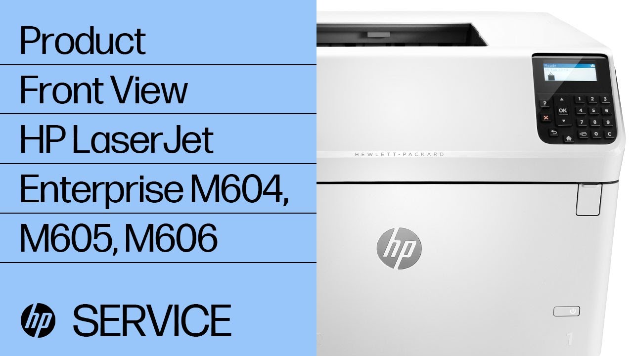 Gamme HP LaserJet Enterprise M604 Téléchargement de logiciels et