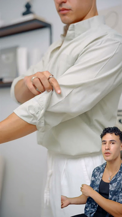 How To Roll Your Sleeves Perfectly!