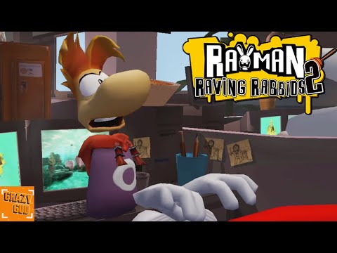 ПОЛ-ИГРЫ ЗА 20 МИНУТ ►  Прохождение Rayman Raving Rabbids 2 #1