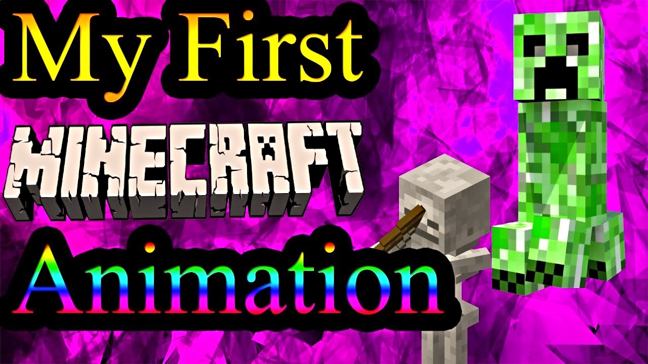 My First Minecraft Animation. - YouTube