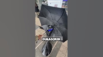 Mesin canggih pengering payung