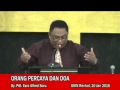 Pdt esra alfred soru  orang percaya dan doa