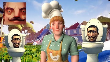 Hello Neighbor - My New Neighbor Hello Neighbor 2 Big Baker History Gameplay Walkthrough