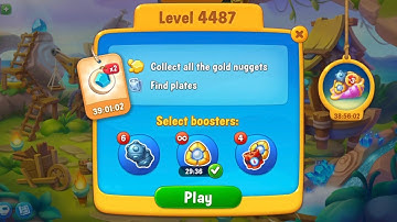 Fishdom Win Strikes Level 4467 - 4492, Using FREE 30Min Lightning Strikes.