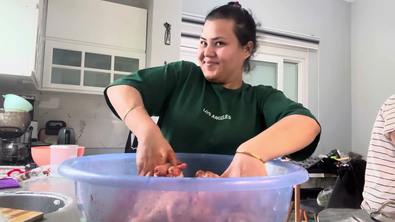 Son İftar Hazırlığı  - Tüm  mahalle mangal yapıyoruz