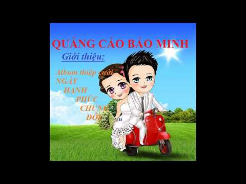 Mẫu thiệp cưới mới đẹp rẻ nhất- Quảng cáo Bảo Minh