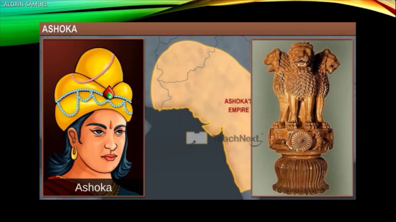 ABOUT ASHOKA,THE EMPEROR WHO GAVE UP THE WAR YouTube