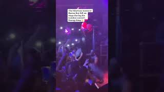 WOW! Burna Boy Falls On Stage While Performing 'It's Plenty' #shorts