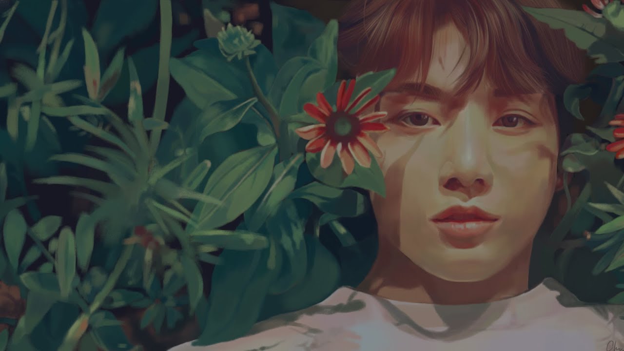 BTS - Jungkook [ HER ] Digital Painting Part.2 - YouTube