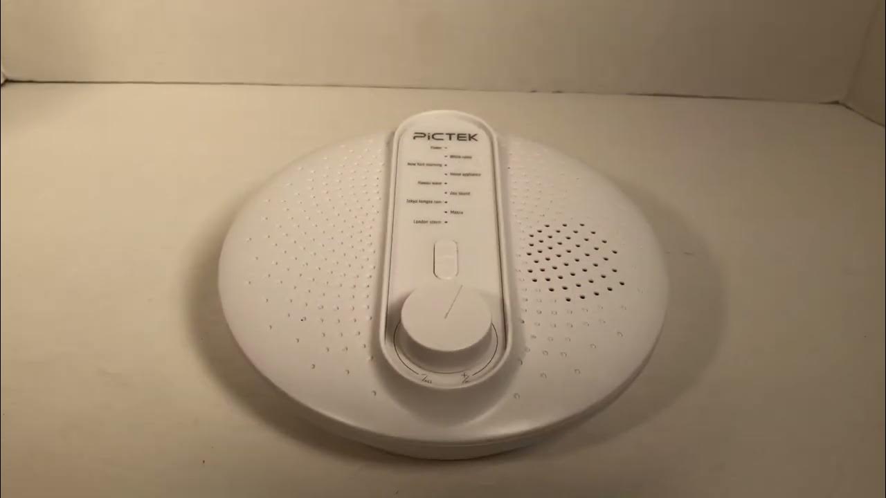 Pictek White Noise Machine YouTube