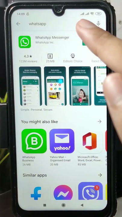 Cara Update WhatsApp (WA) ke Versi Terbaru di HP Android #shorts