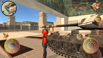 Stickman Rope Hero 2 Part 3 (by Naxeex LLC) / Android Gameplay HD