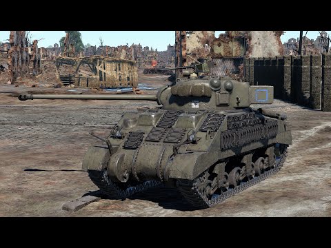 War Thunder: Sherman Firefly Gameplay [1440p 60FPS]