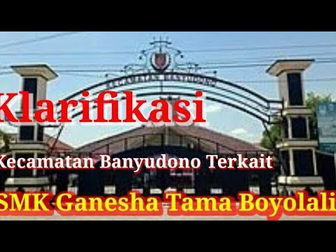 ini Klarifikasi Kecamatan Banyudono terkait SmK Ganesha Tama Boyolali