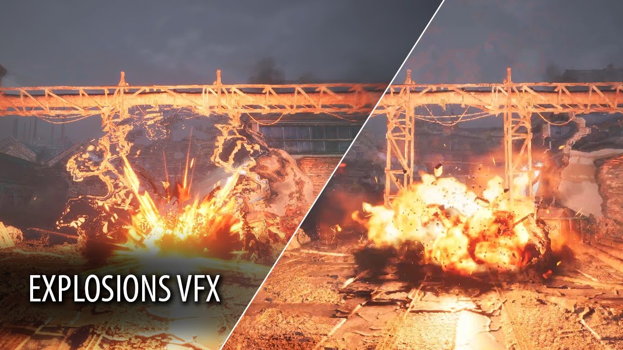 Explosion VFX v_02 | Realtime VFX | Unreal Engine 5.6 - YouTube